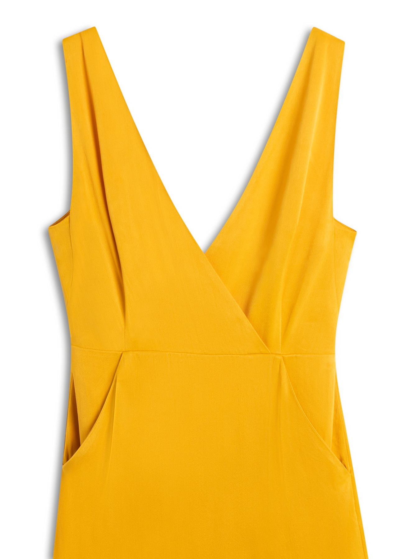 Vestido Ellus Sleeveless Mostarda