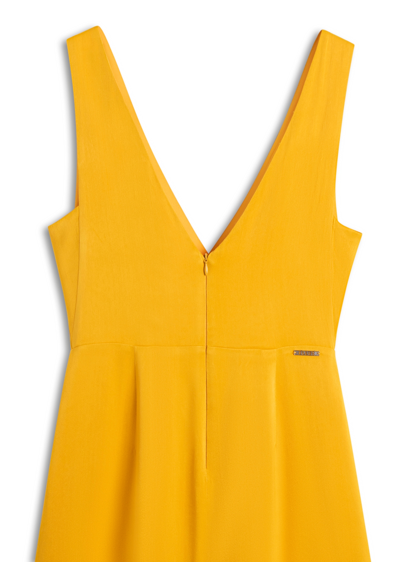Vestido Ellus Sleeveless Mostarda