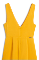 Vestido Ellus Sleeveless Mostarda