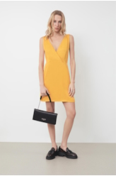Vestido Ellus Sleeveless Mostarda
