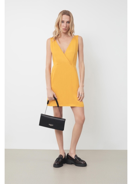 Vestido Ellus Sleeveless Mostarda