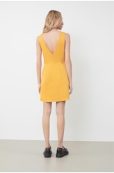 Vestido Ellus Sleeveless Mostarda