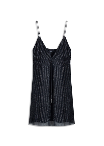 Vestido Ellus Vestido  Assimetrico Tule  Midi Preto
