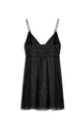 Vestido Ellus Vestido  Assimetrico Tule  Midi Preto