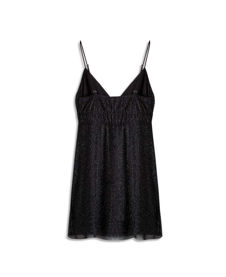 Vestido Ellus Vestido  Assimetrico Tule  Midi Preto