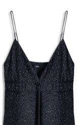 Vestido Ellus Vestido  Assimetrico Tule  Midi Preto