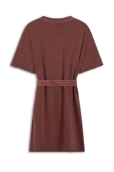 Vestido Fleece Game Club Bordeaux