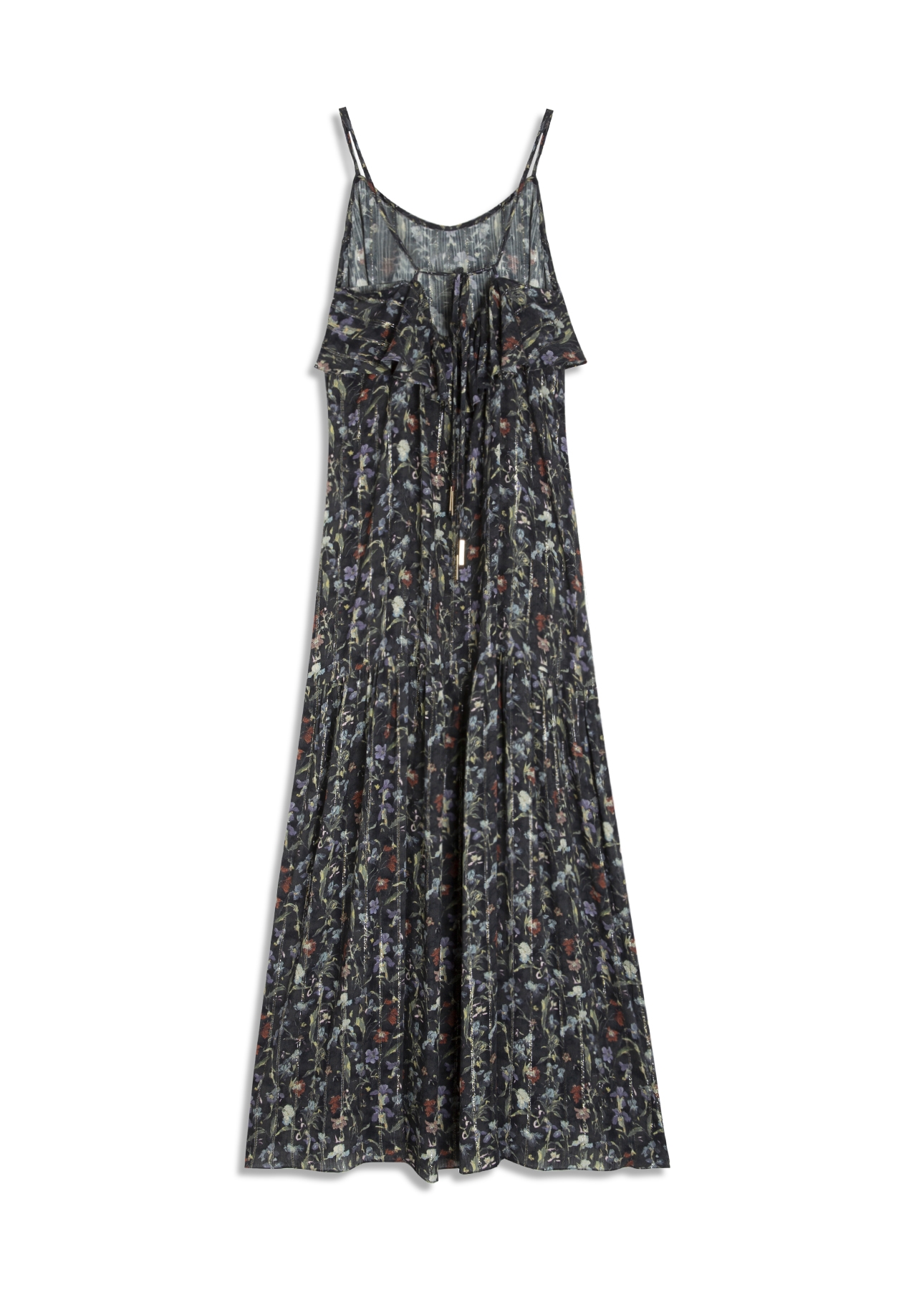 Vestido Floral Rolly Preto