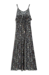 Vestido Floral Rolly Preto