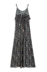 Vestido Floral Rolly Preto