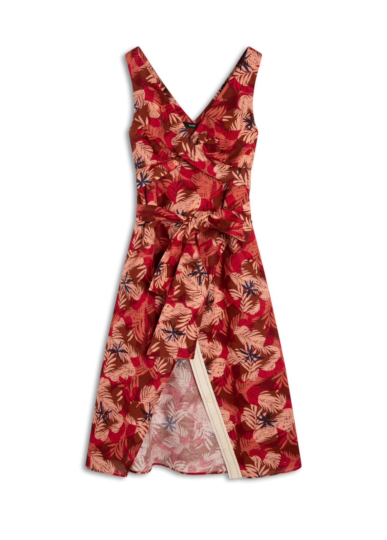 Vestido Flower Power Vermelho