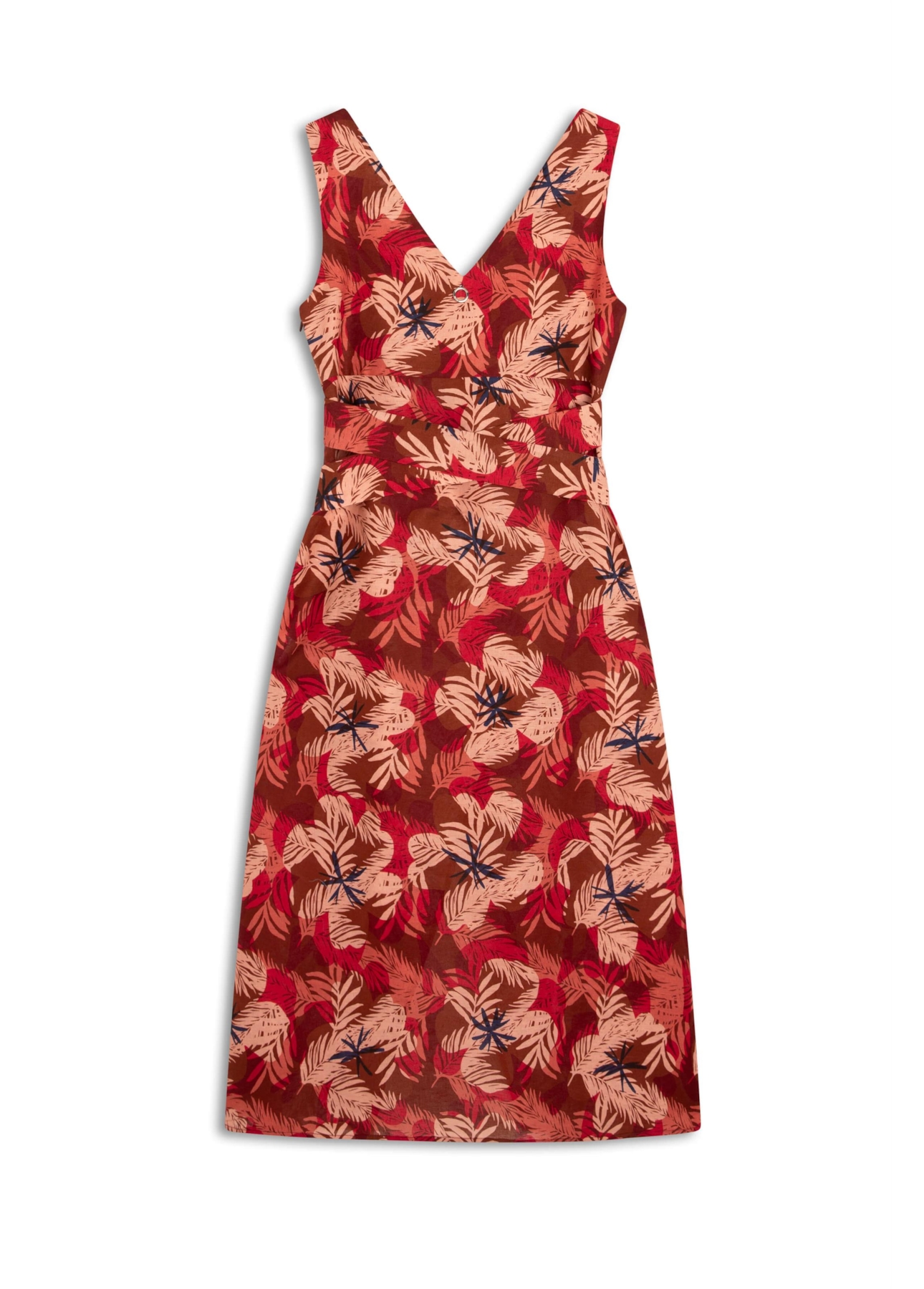 Vestido Flower Power Vermelho