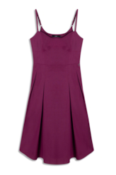 Vestido Galles Pleated Pitaya