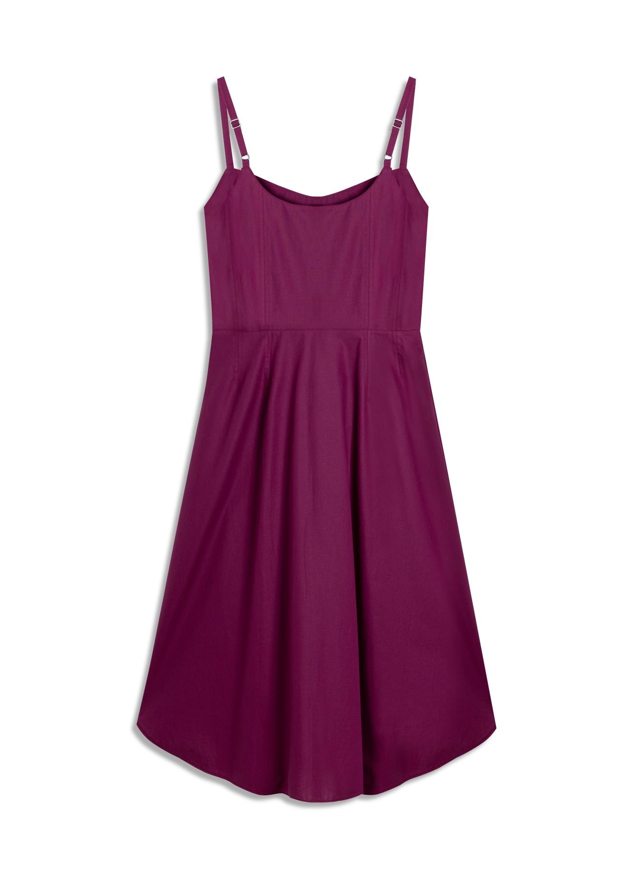 Vestido Galles Pleated Pitaya