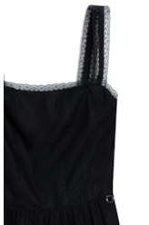 Vestido Galles Sleevless Preto