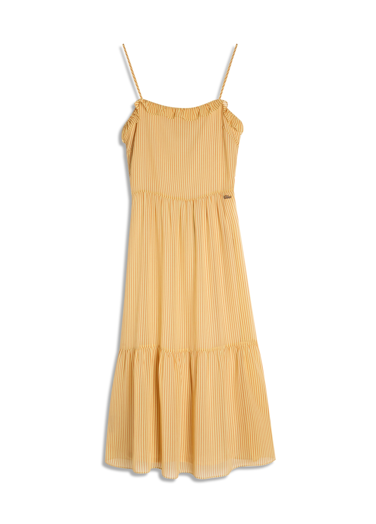 Vestido Georgette Amarelo