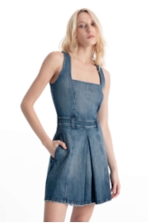 Vestido High Comfort Dark Indigo 2099- Lav. Medio C/Used