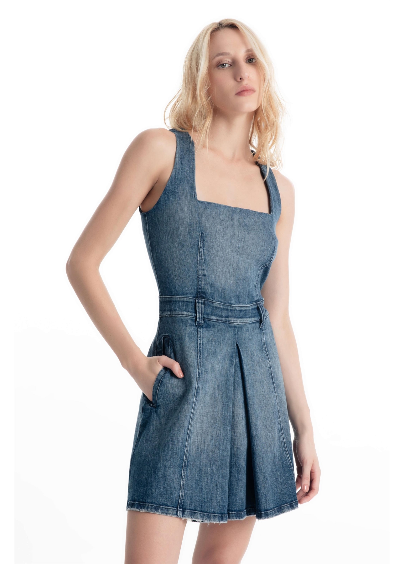 Vestido High Comfort Dark Indigo 2099- Lav. Medio C/Used