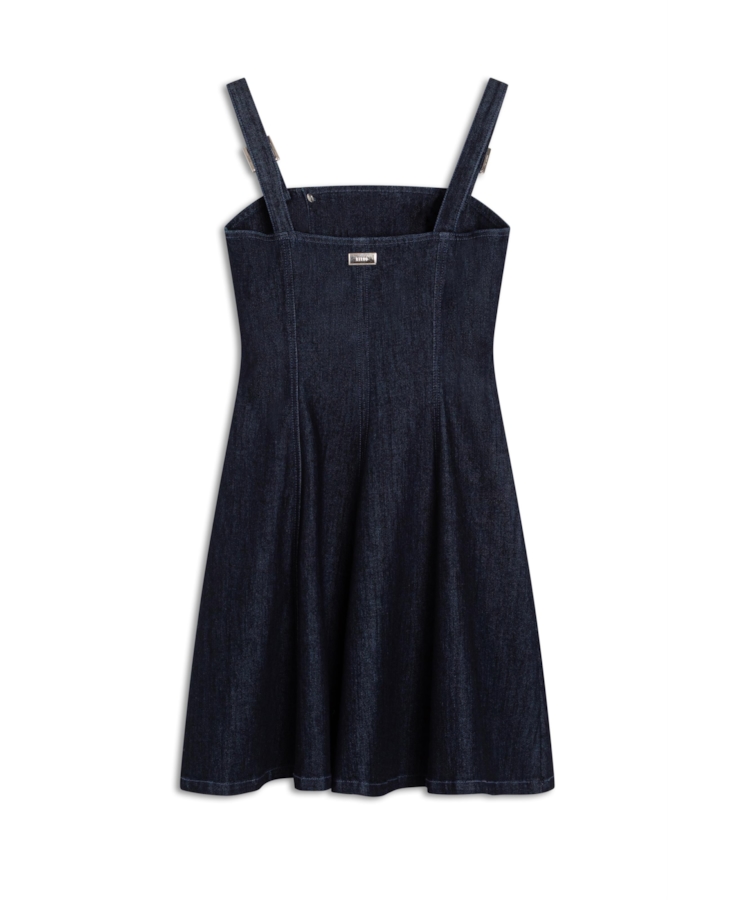 Vestido High Comfort Dark Indigo 35 Amaciado