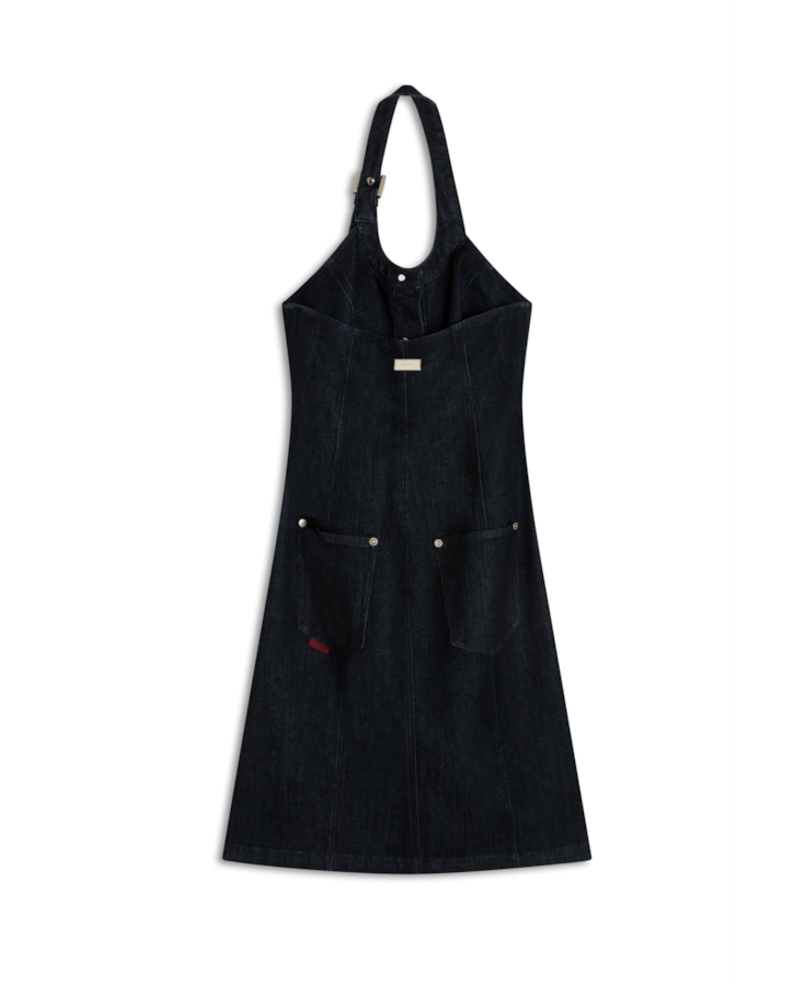 Vestido High Comfort Dark Indigo 35 Amaciado