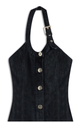Vestido High Comfort Dark Indigo 35 Amaciado