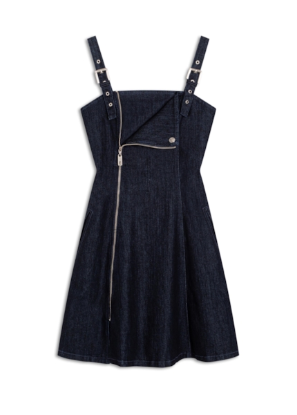 Vestido High Comfort Dark Indigo 35-Lav. Amaciado