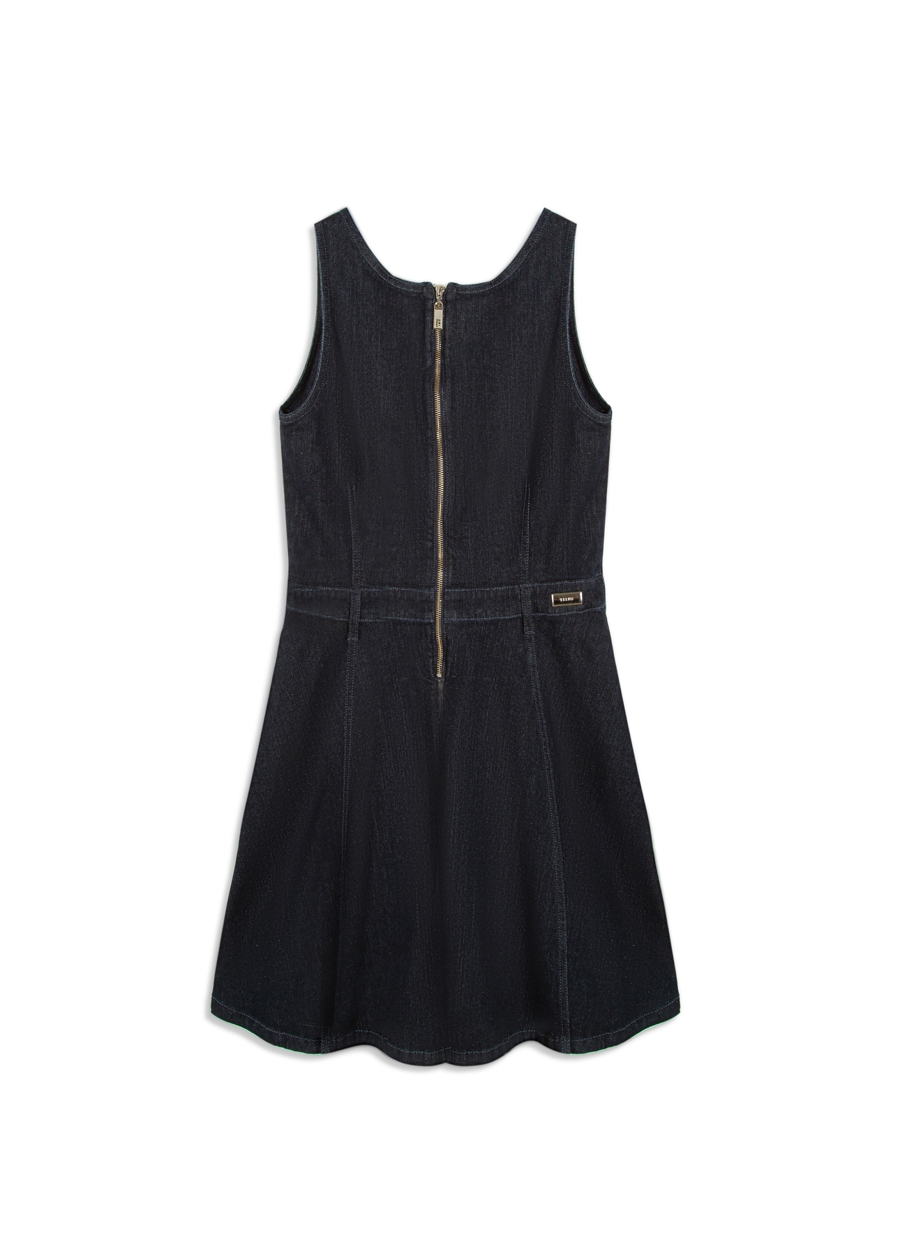 Vestido High Comfort Dark Indigo Amaciado