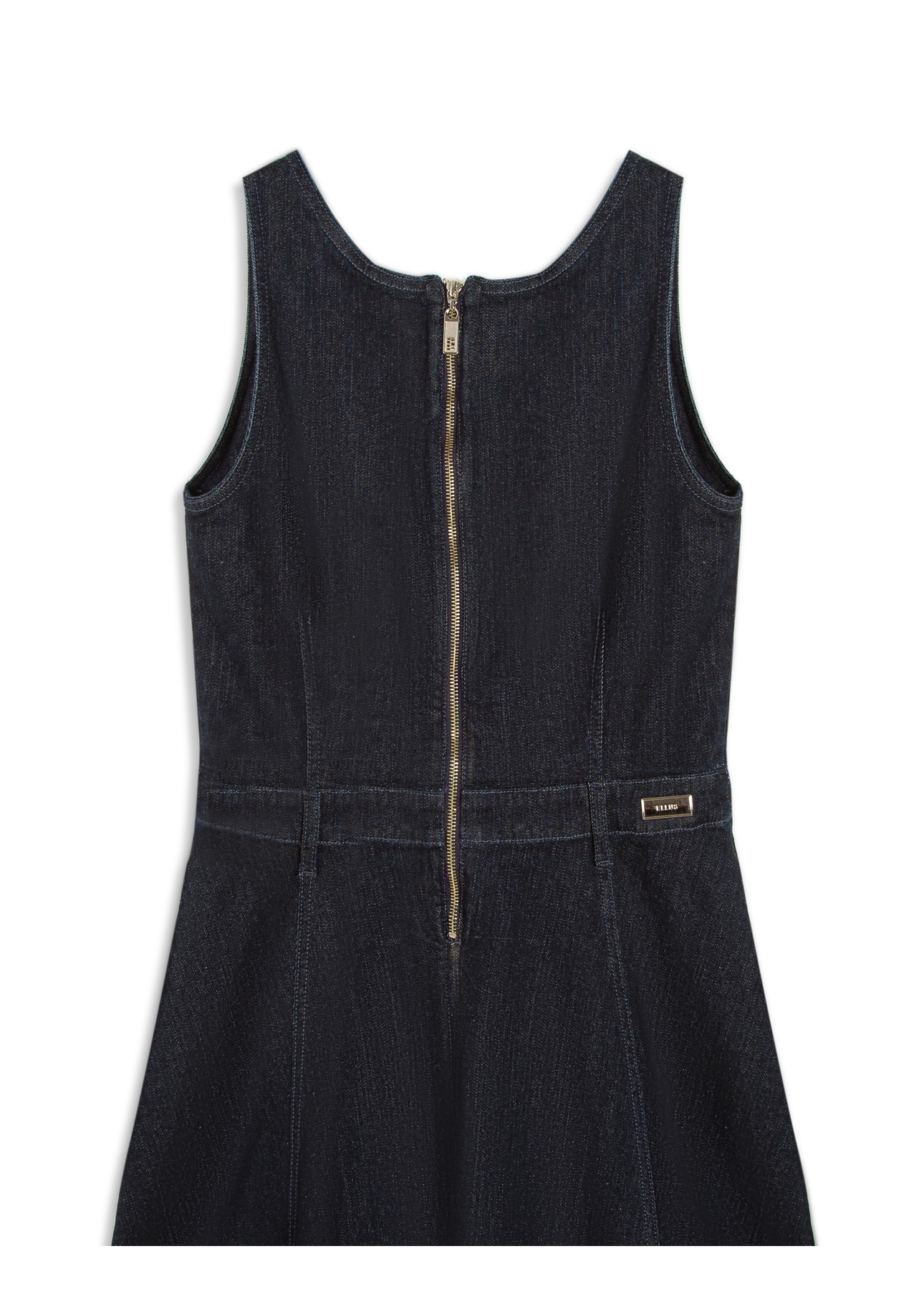 Vestido High Comfort Dark Indigo Amaciado