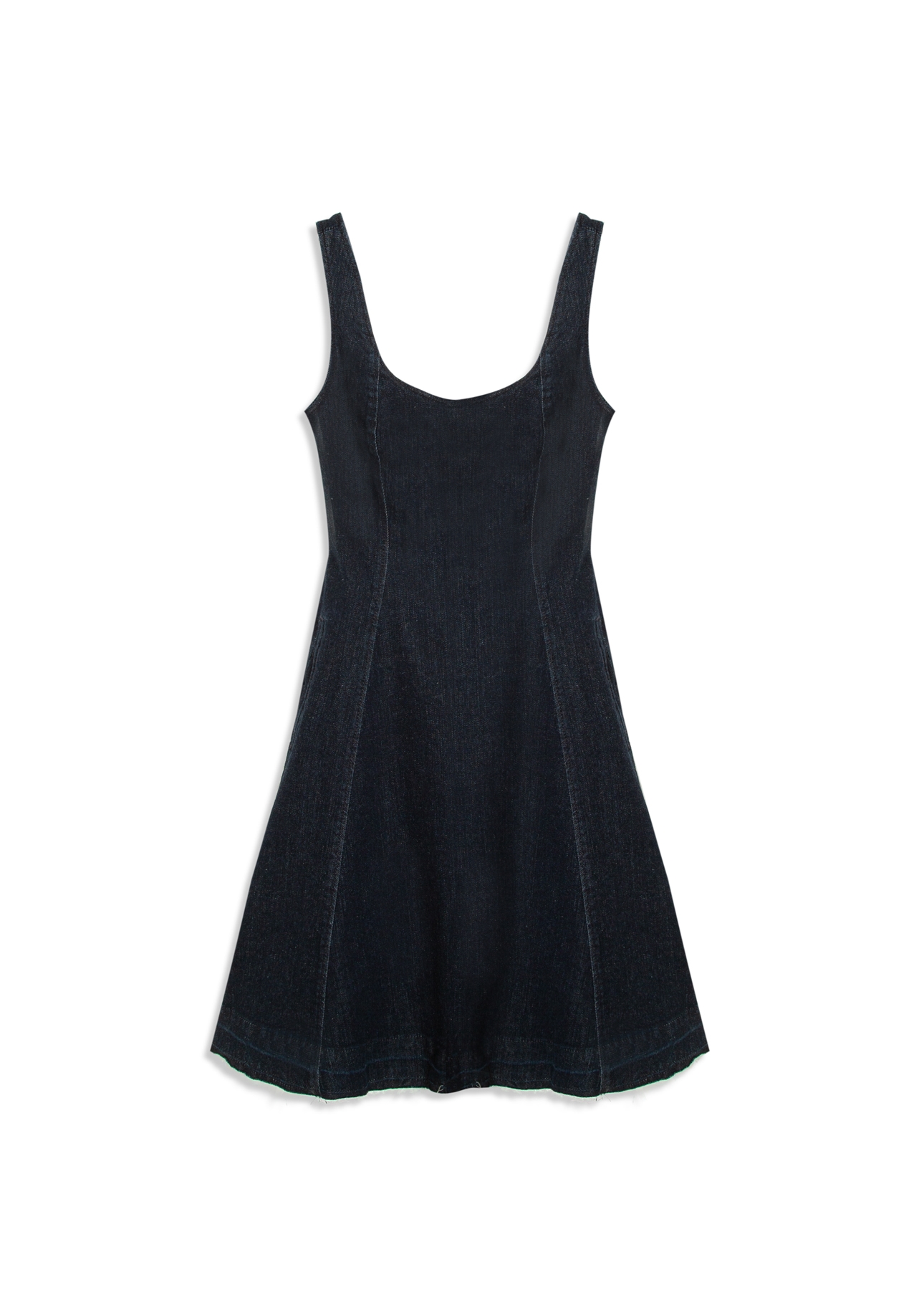 Vestido High Comfort Dark Indigo Amaciado