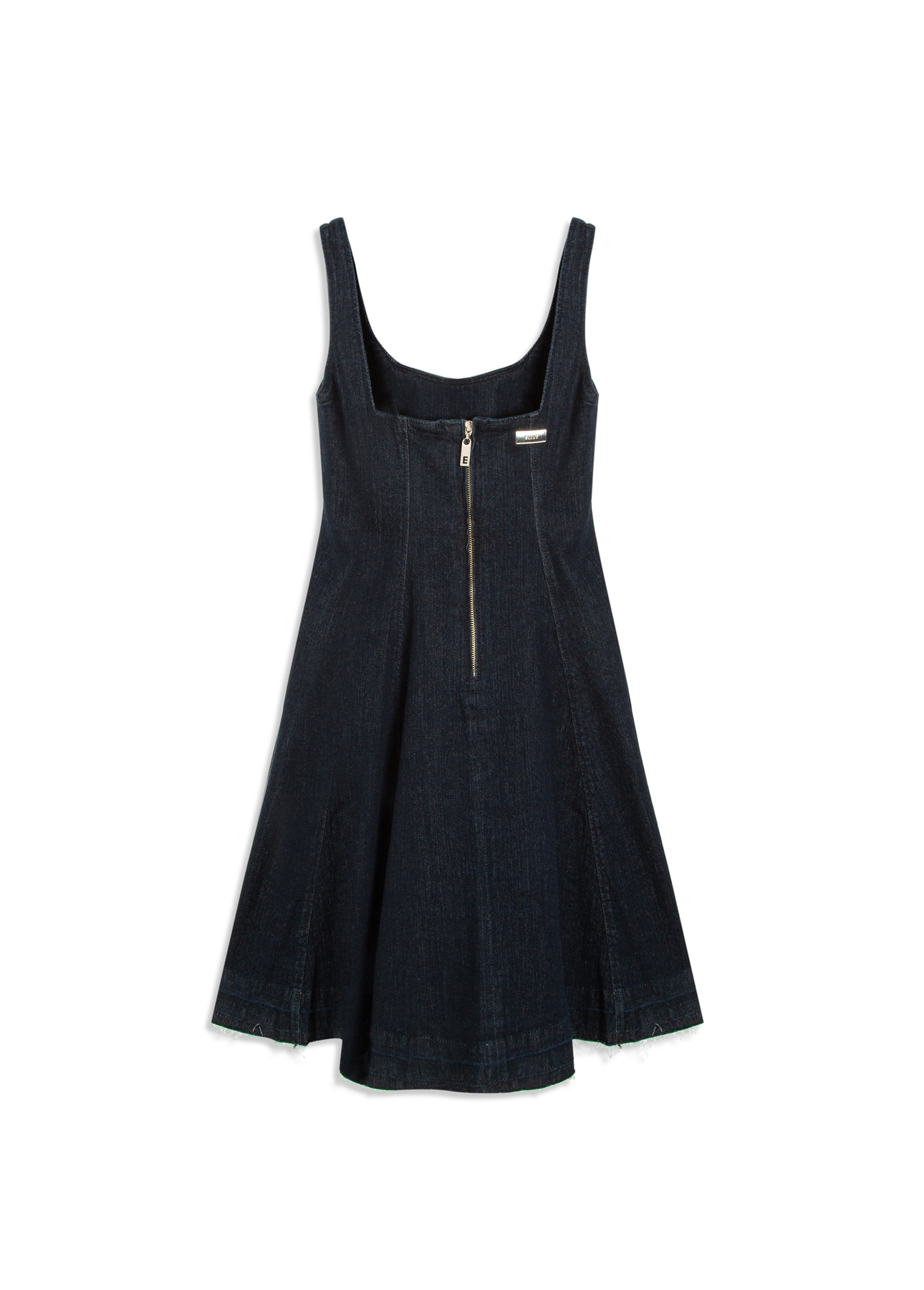 Vestido High Comfort Dark Indigo Amaciado