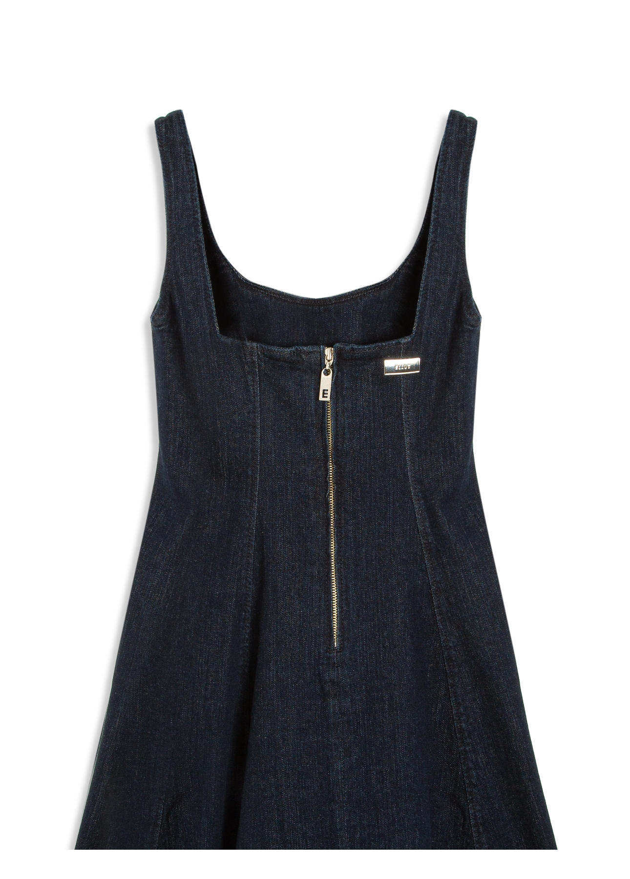 Vestido High Comfort Dark Indigo Amaciado