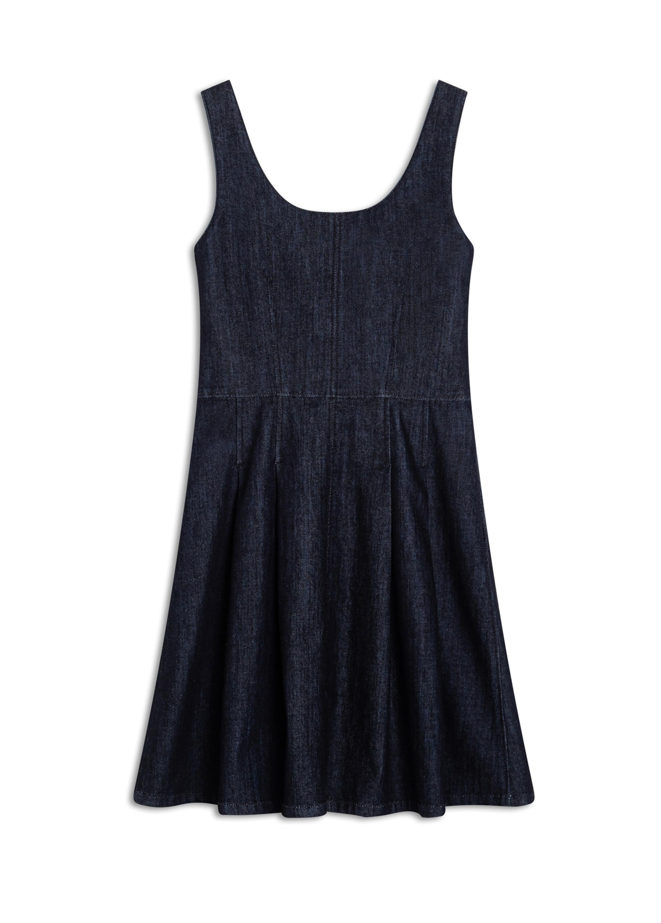 Vestido High Comfort Dark Indigo  Lav.Amaciado