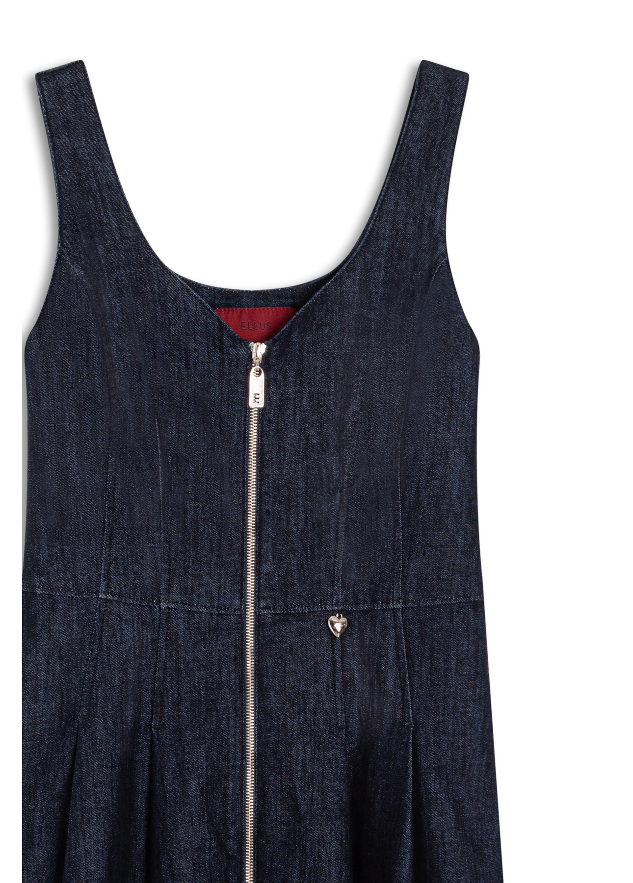 Vestido High Comfort Dark Indigo  Lav.Amaciado