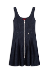 Vestido High Comfort Dark Indigo  Lav.Amaciado