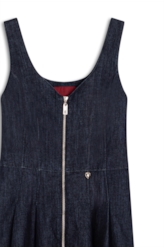 Vestido High Comfort Dark Indigo  Lav.Amaciado