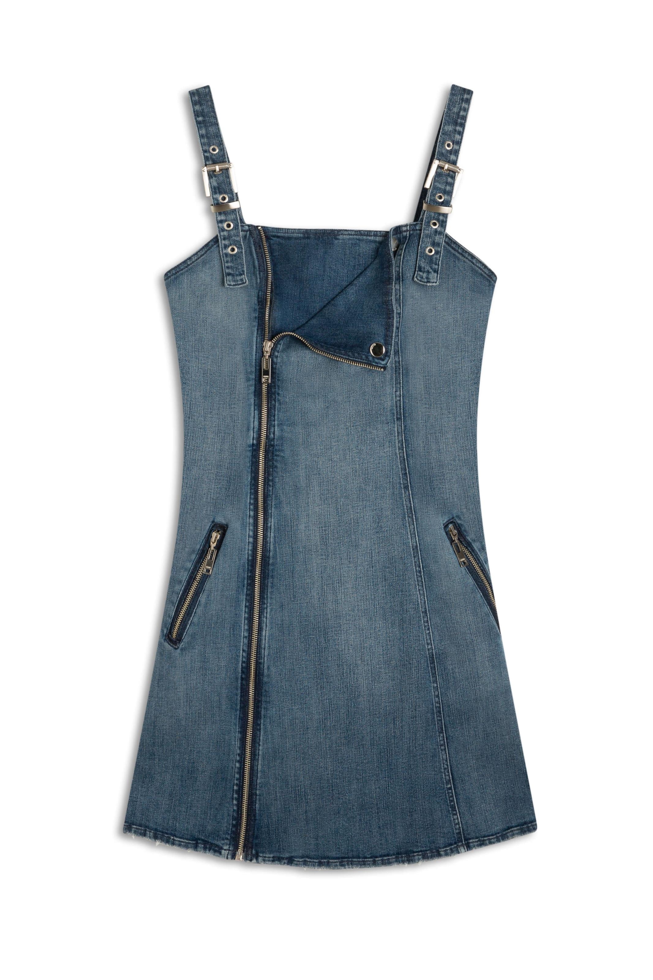 Vestido High Comfort Dark Indigo Lav. Medio