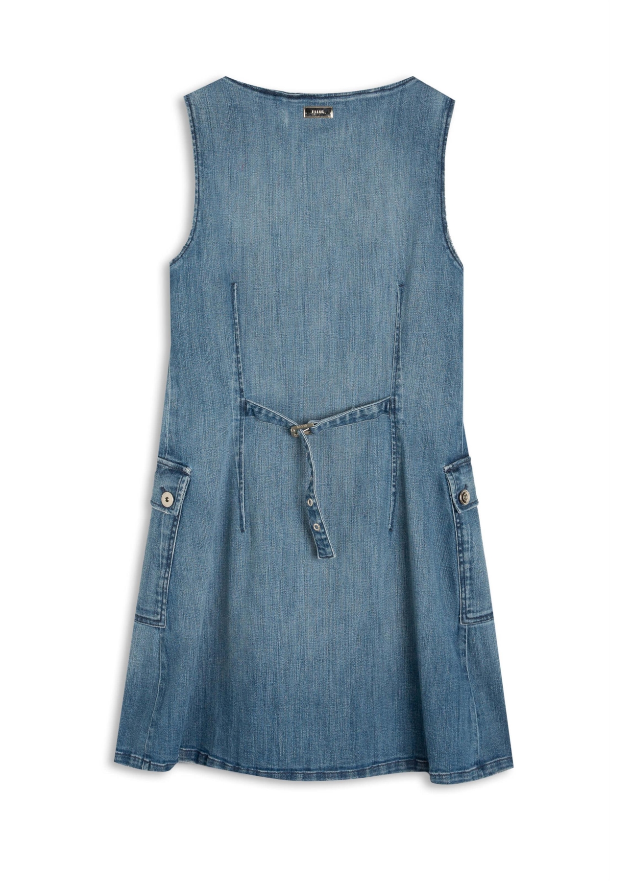 Vestido High Comfort Dark Indigo Lav.Medio