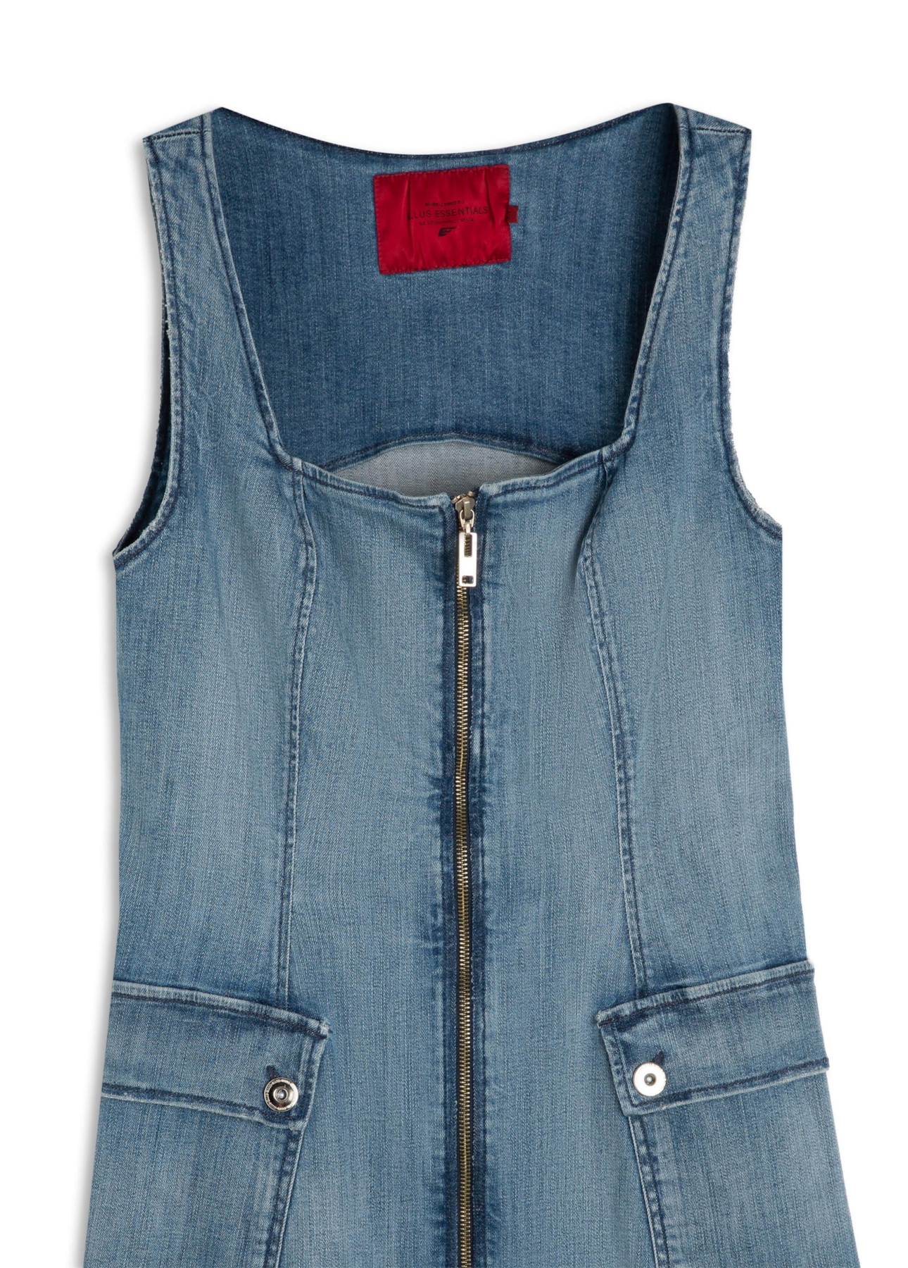 Vestido High Comfort Dark Indigo Lav.Medio