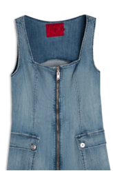 Vestido High Comfort Dark Indigo Lav.Medio