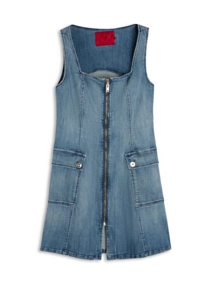 Vestido High Comfort Dark Indigo Lav.Medio