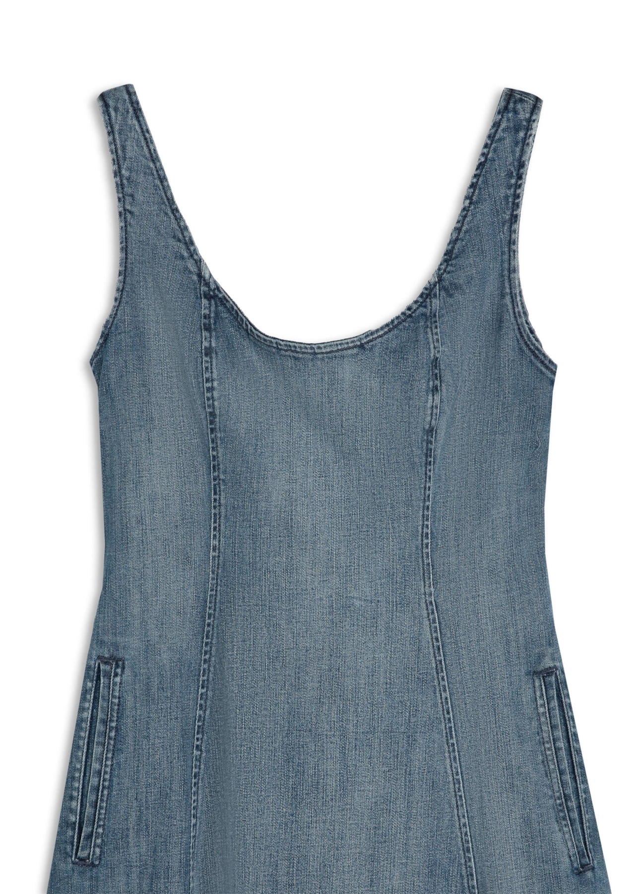 Vestido High Comfort Dark Indigo Lav.Medio