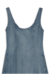 Vestido High Comfort Dark Indigo Lav.Medio