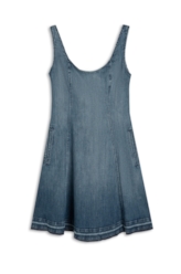 Vestido High Comfort Dark Indigo Lav.Medio