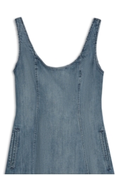 Vestido High Comfort Dark Indigo Lav.Medio