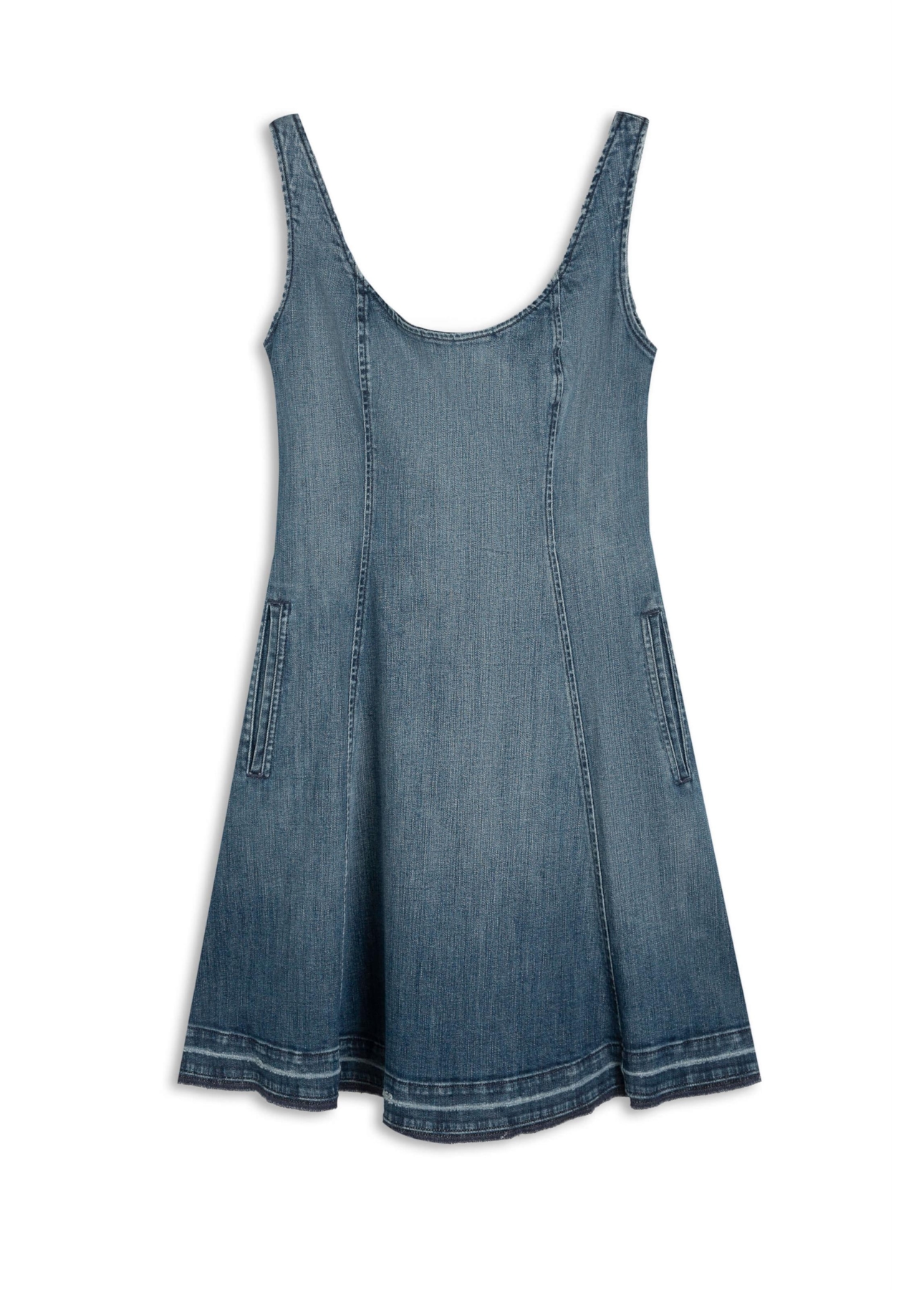 Vestido High Comfort Dark Indigo Lav.Medio