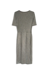 Vestido Hotfix Double Breasted Prata