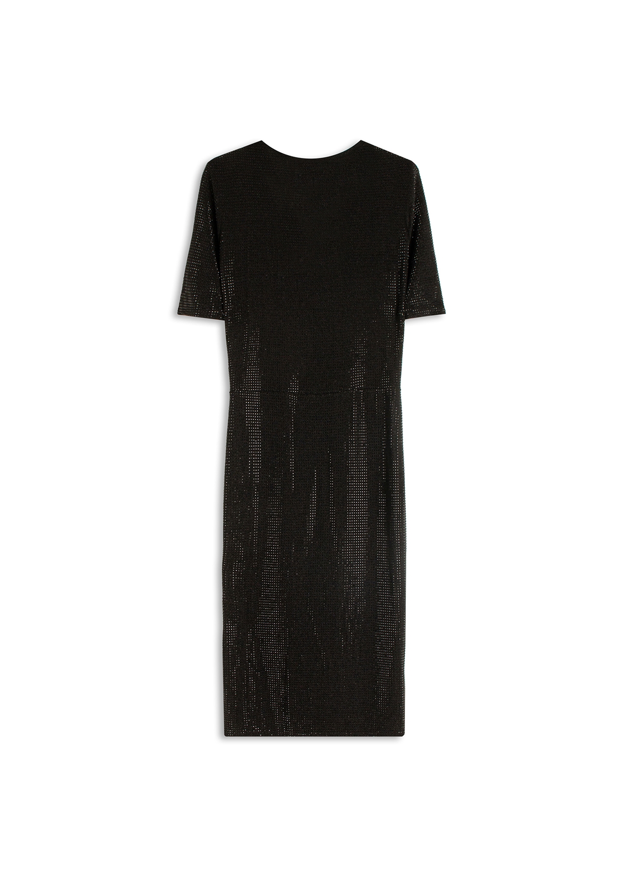 Vestido Hotfix Double Breasted Preto