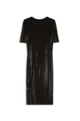 Vestido Hotfix Double Breasted Preto