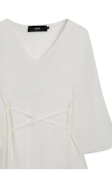Vestido Indiano Evase Fluid Off White