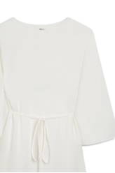 Vestido Indiano Evase Fluid Off White